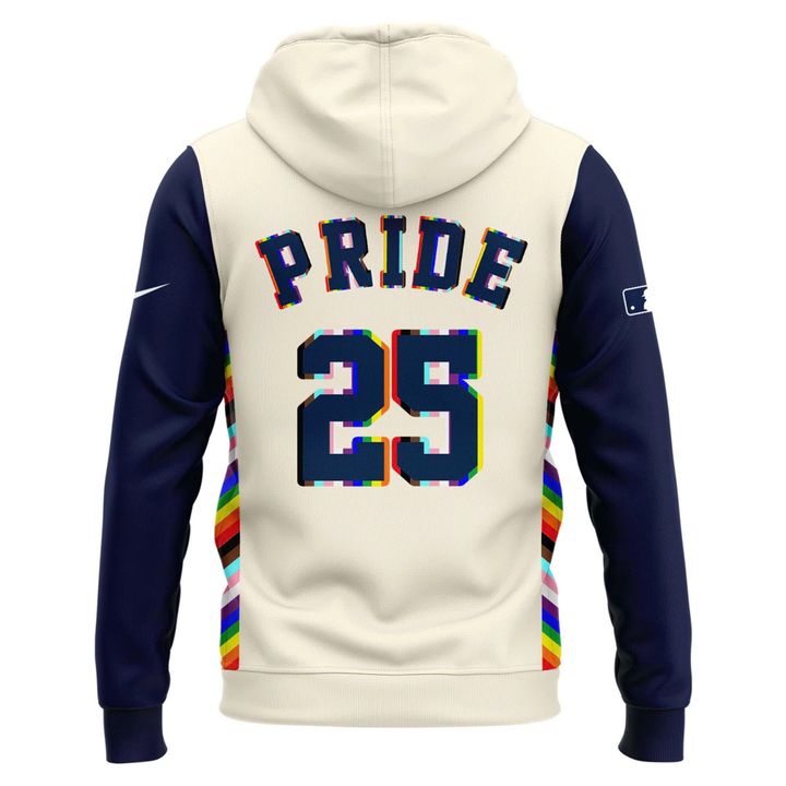 Special New Pride 25 Astros Logo Hoodie