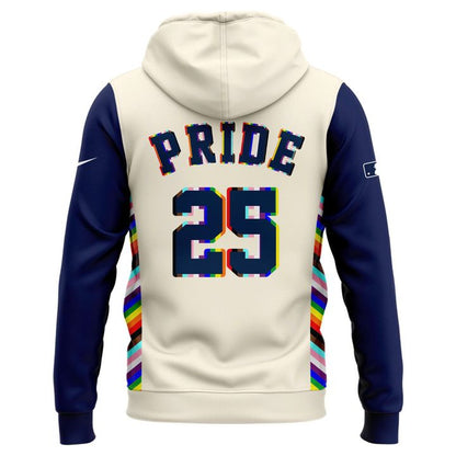 Special New Pride 25 Astros Logo Zip Hoodie