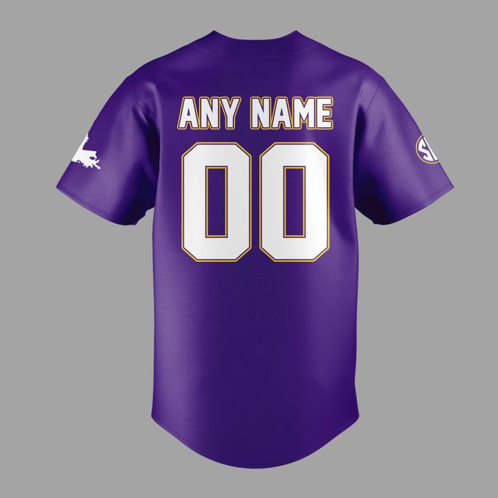 Special New Men's College World Series Tigers Baseball Jersey Custom