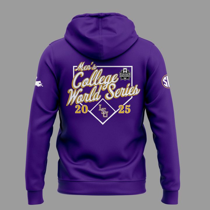 Special New Men's College World Series Tigers Zip Hoodie