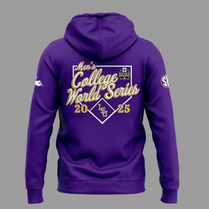 Special New Men's College World Series Tigers Zip Hoodie