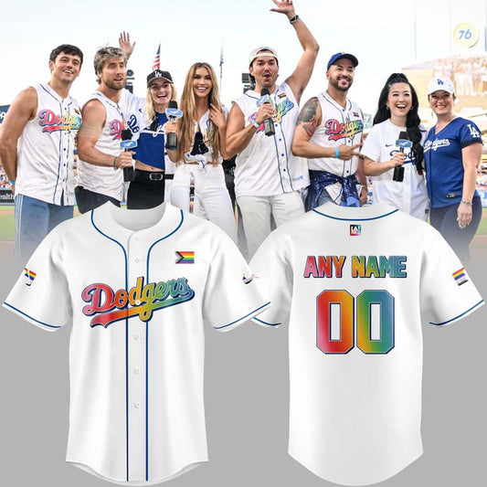 Special Edition Pride Month Custom Baseball Jersey