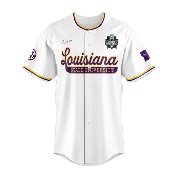 Special New Omaha Men's College World Series Tigers Baseball Jersey