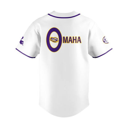 Special New Omaha Men's College World Series Tigers Baseball Jersey 3