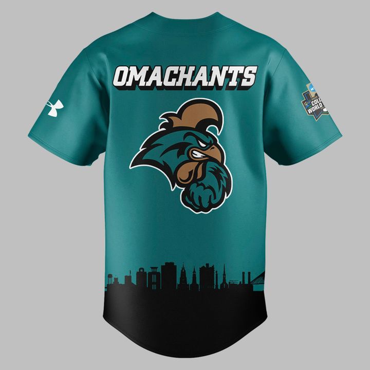 Coastal Carolina Chanticleers NCAA Baseball College World Series 2025 Jersey