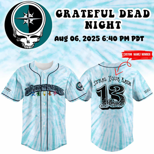 Seattle Grateful Dead Night jersey 2025