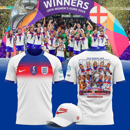 England Lionesses Champions 25 Shirt