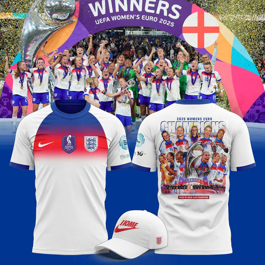 England Lionesses Champions 25 Shirt
