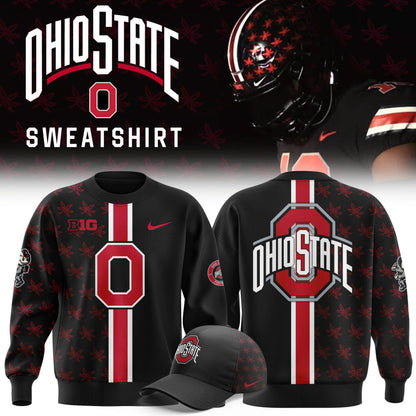 Premium Ohio State Buckeyes Black Sweatshirt 2025 Season