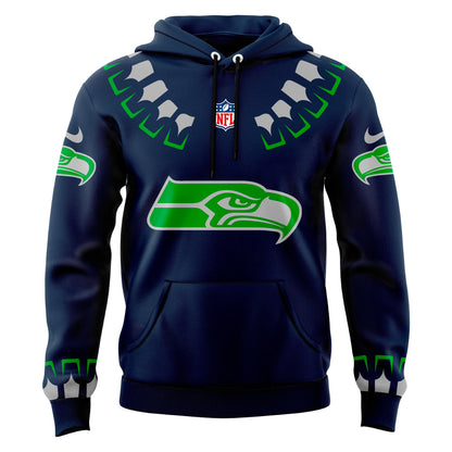 Seattle Seahawks 2025 The Graphic God Hoodie v1