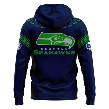 Seattle Seahawks Men's New Logo 2025 Hoodie