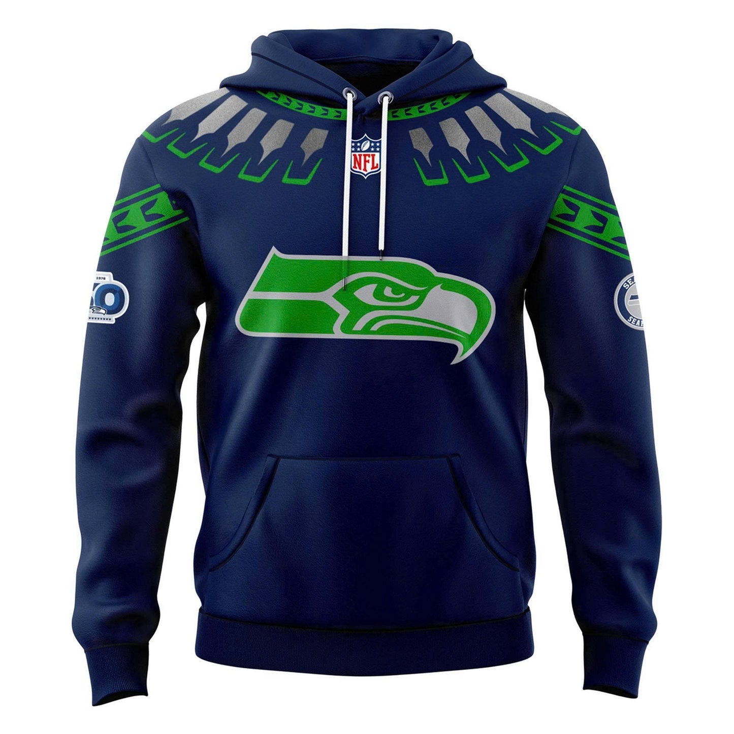 Seattle Seahawks Men's New Logo 2025 Hoodie