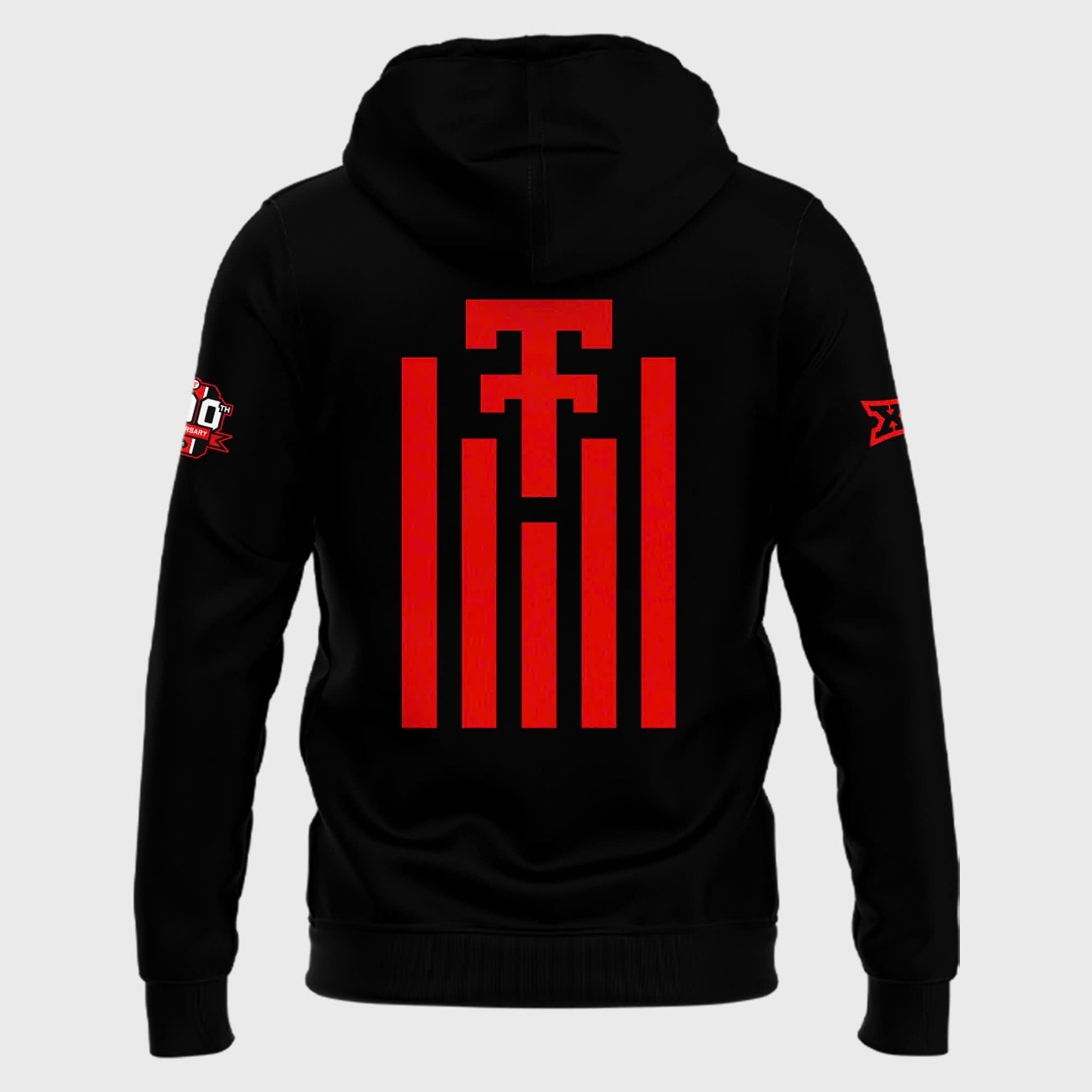 Black Texas Tech Red Raiders 100th Anniversary Fleece Hoodie
