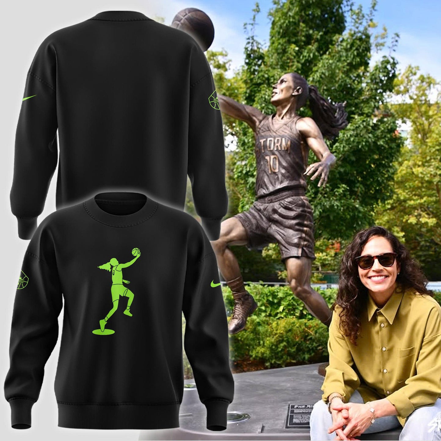 Special 2025 Forever Sue Seattle Storm Sweatshirt 2