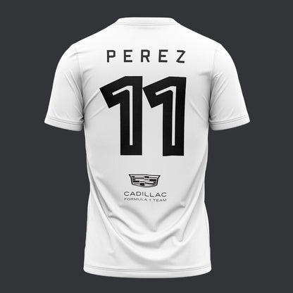 SERGIO PEREZ CADILLAC T-SHIRT (White)