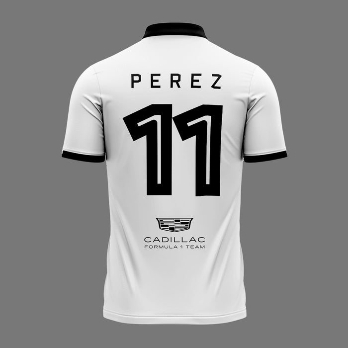 SERGIO PEREZ CADILLAC POLO (White)