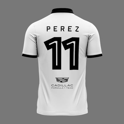 SERGIO PEREZ CADILLAC POLO (White)