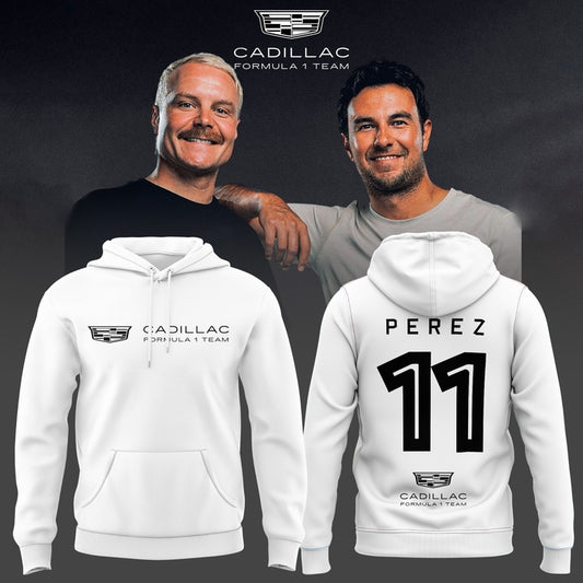 SERGIO PEREZ CADILLAC HOODIE (White)