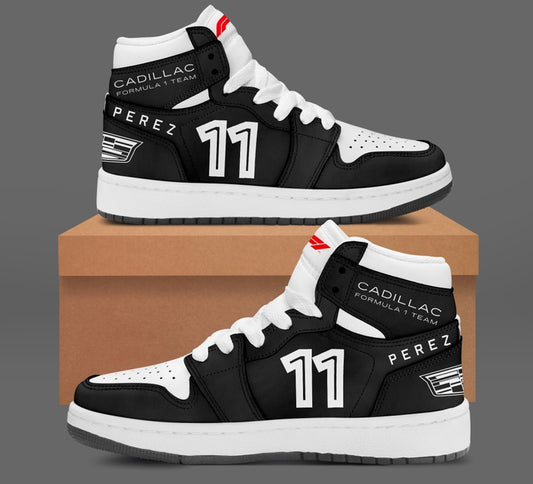 SERGIO PEREZ CADILLAC SNEAKER SHOES (Black)