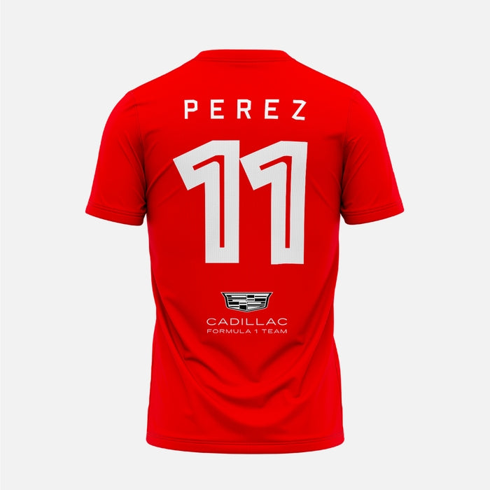 SERGIO PEREZ CADILLAC T-SHIRT (Red)