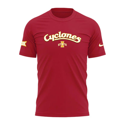Special New Iowa State University Cyclones T-Shirt Red