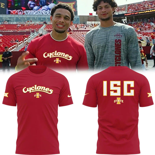 Special New Iowa State University Cyclones T-Shirt Red