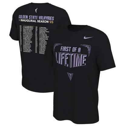 2025 Golden State Valkyries Playoff T-shirt, limited edition for fans.