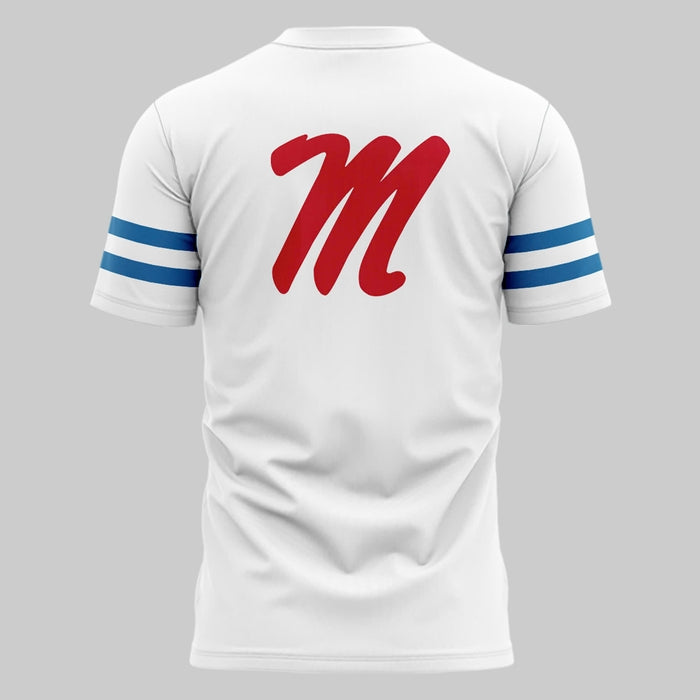 Ole Miss Football Gameday T-shirt - White - Limited Edition