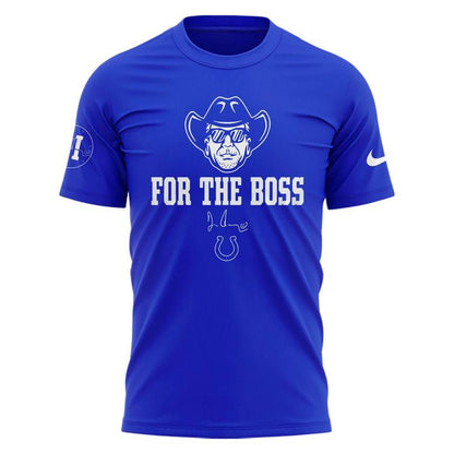 Official Indianapolis Colts In Honor Of Jim Irsay For The Boss Shirt