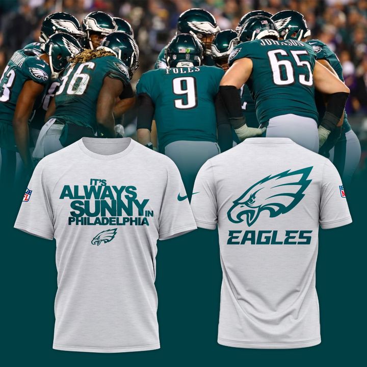 Unisex Philadelphia Eagles x It's Always Sunny in Philadelphia Homage Ash Tri-Blend T-Shirt