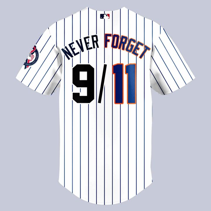 NY Mets x Yankees Never Forget 9/11 Premium Limited Jersey