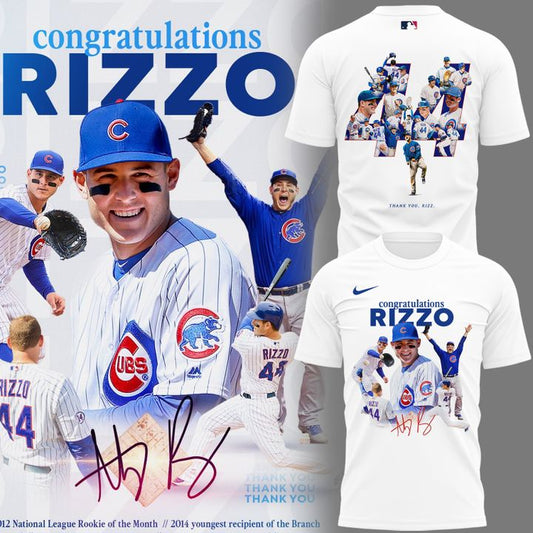 Chicago Cubs Legend Anthony Rizzo T-Shirt