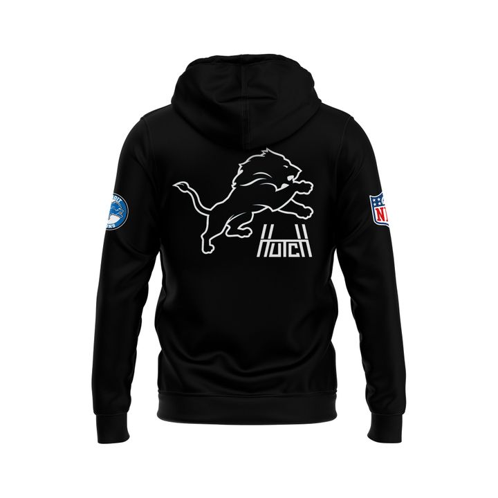 Unisex Aidan Hutchinson Charcoal House of Hutch x Detroit Lions Game Face Hoodie