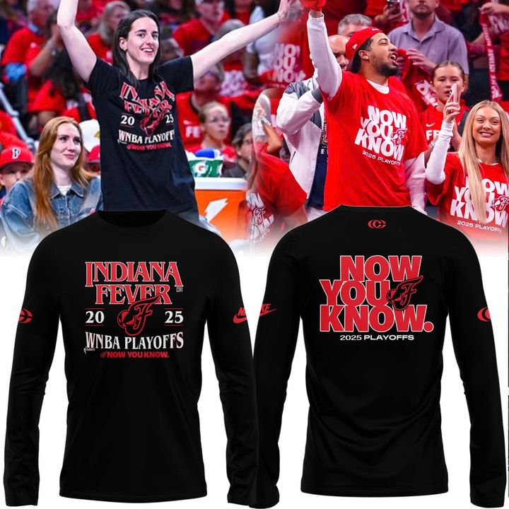 Special New Caitlin Clark 2025 WNBA Playoffs Long Sleeve Shirt