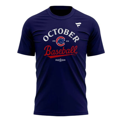 Special Edition October Baseball Post Season 2025 Chicago Cubs Tshirt 2