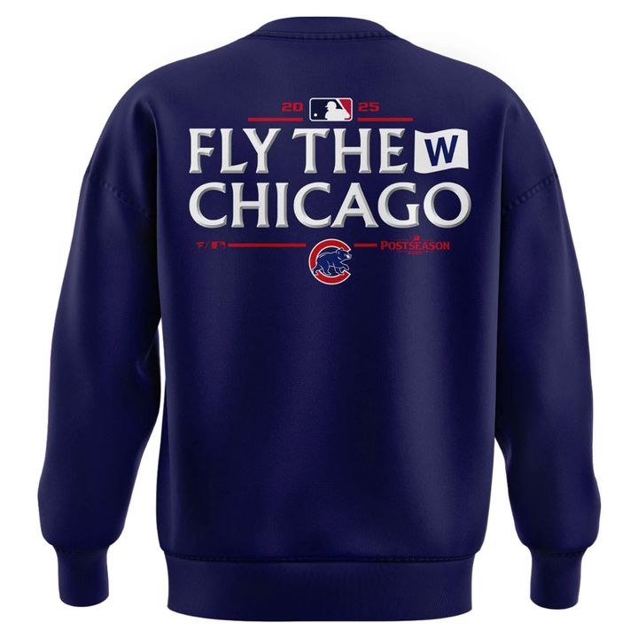 Special Edition October Baseball Post Season 2025 Chicago Cubs Sweatshirt
