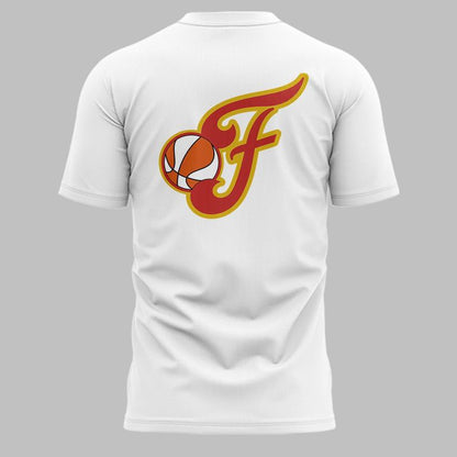 Special New Indiana Fever Basketball White T-Shirt