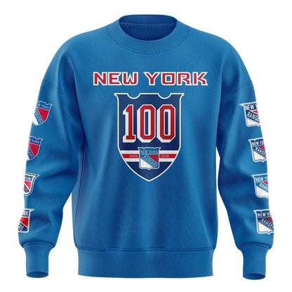 New York Rangers One Hundred Years As One Sweatshirt