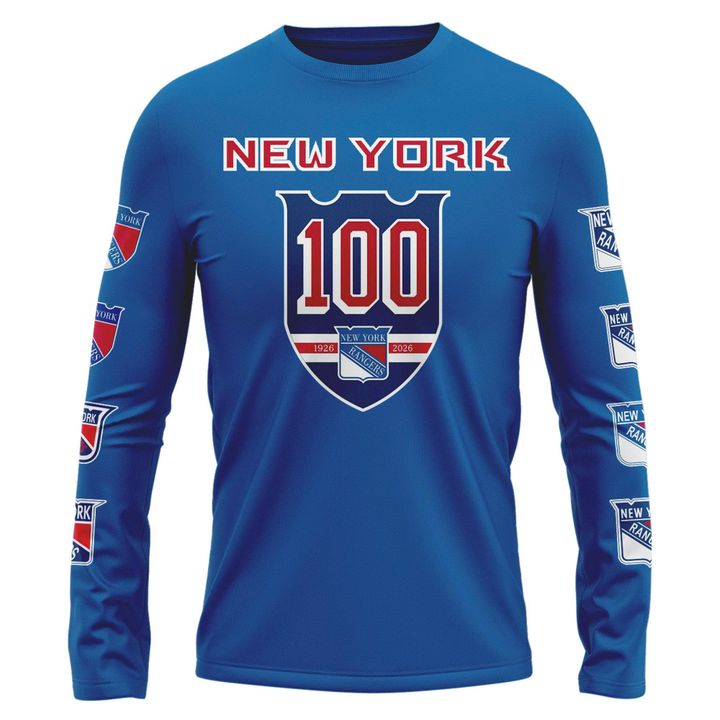 New York Rangers One Hundred Years As One Long Tee