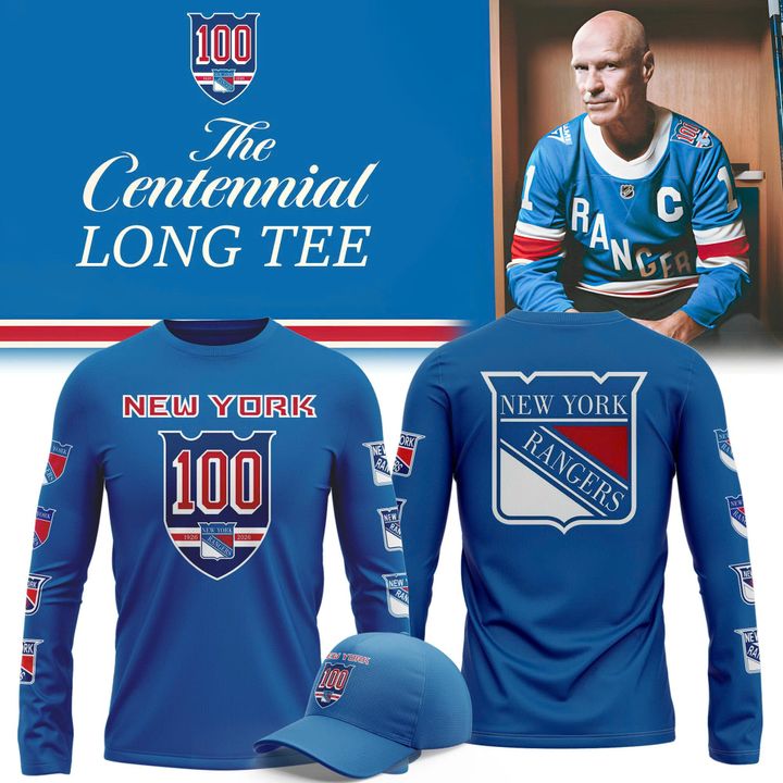 New York Rangers One Hundred Years As One Long Tee