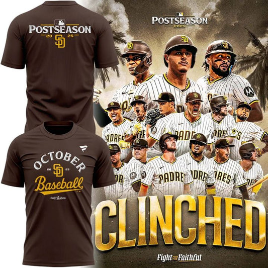 Special Edition 2025  Postseason Padres T-shirt