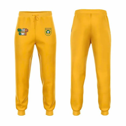 Pittsburgh Steelers 2025 Ireland game Zip Hoodie - Yellow