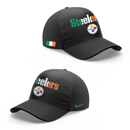 Pittsburgh Steelers 2025 Ireland game Limited Hoodie - Black