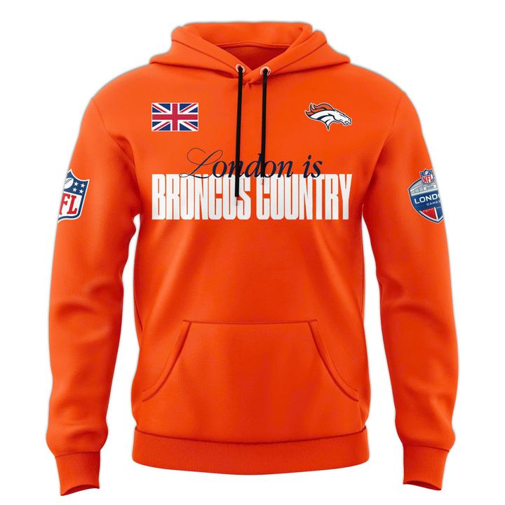 Denver Broncos London game 2025 Limited Hoodie