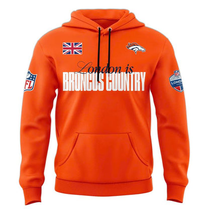 Denver Broncos London game 2025 Limited Hoodie