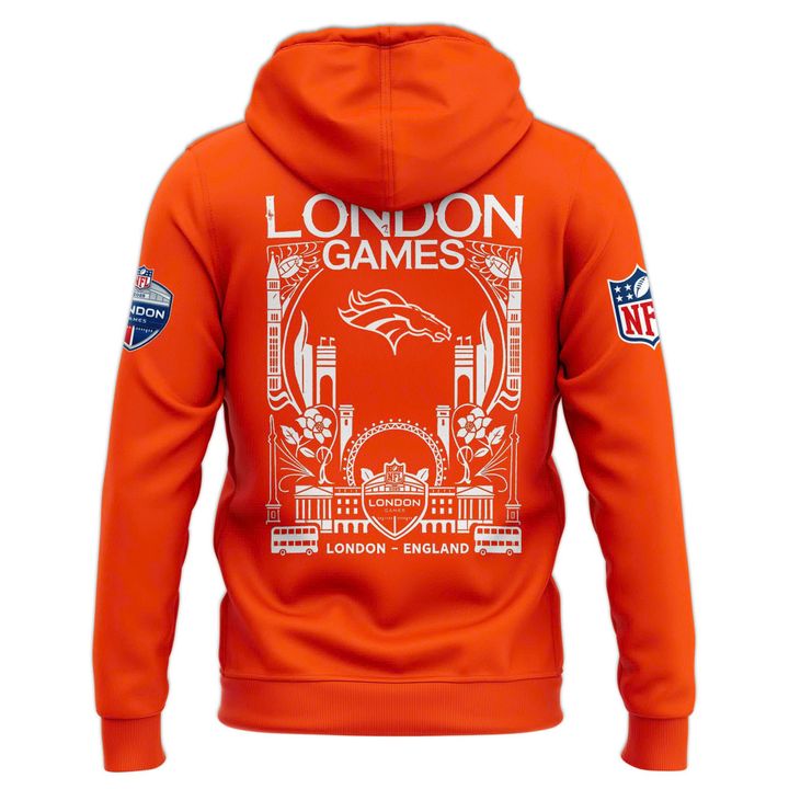 Denver Broncos London game 2025 Limited Hoodie
