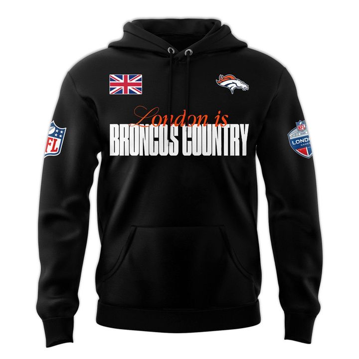Denver Broncos London game 2025 Limited Hoodie