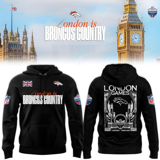 Denver Broncos London game 2025 Limited Hoodie