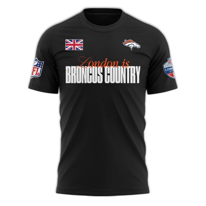 Denver Broncos London game 2025 Limited T-shirt