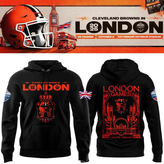 Cleveland Browns 2025 London Game Limited Hoodie